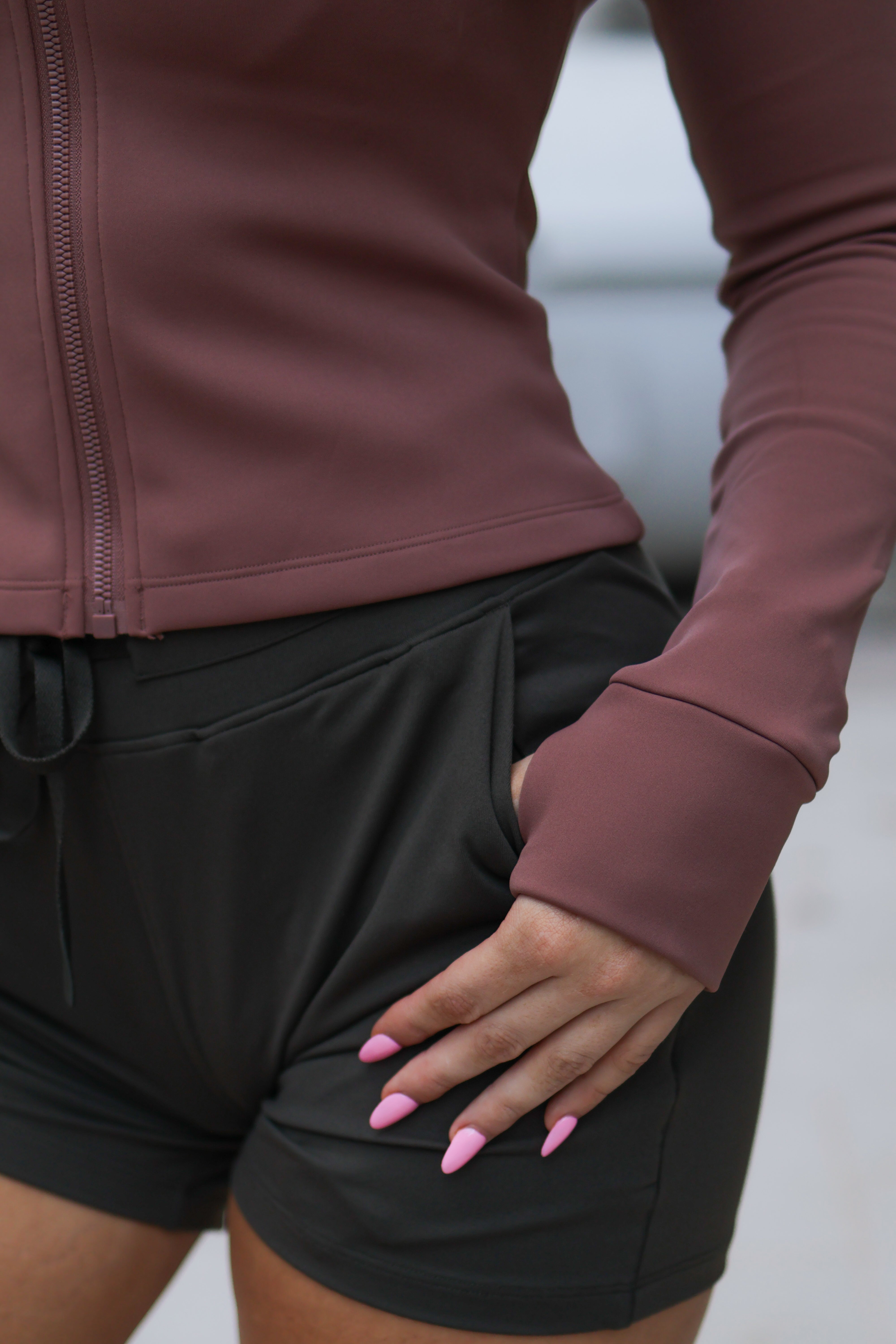 Luxe Fitted Jacket - Free Spirit Outlet Inc, Women's Athletic Wear, Fast Shipping