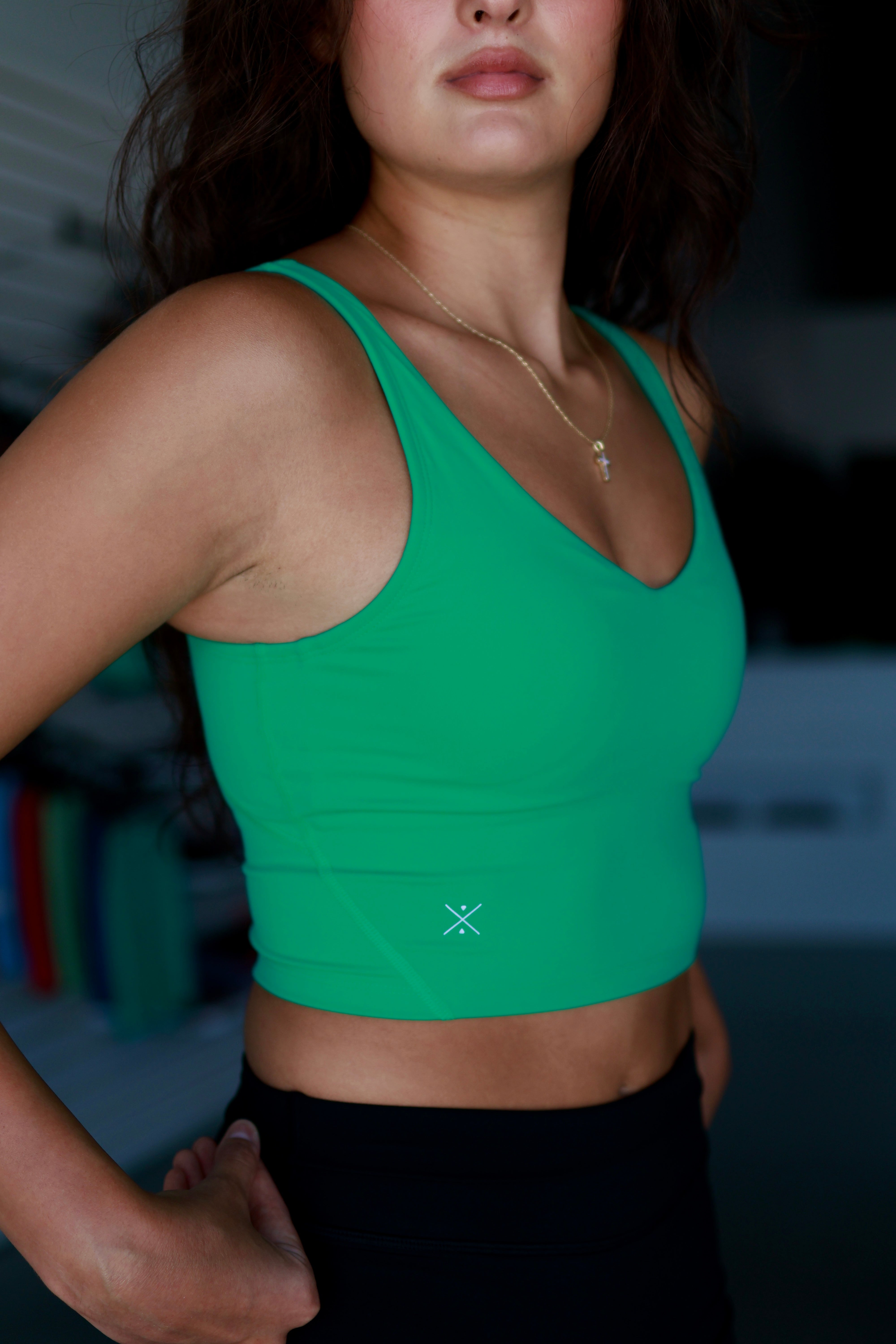 Finesse Built-in Crop *CLEARANCE - Free Spirit Outlet Inc, Women's Athletic Wear, Fast Shipping