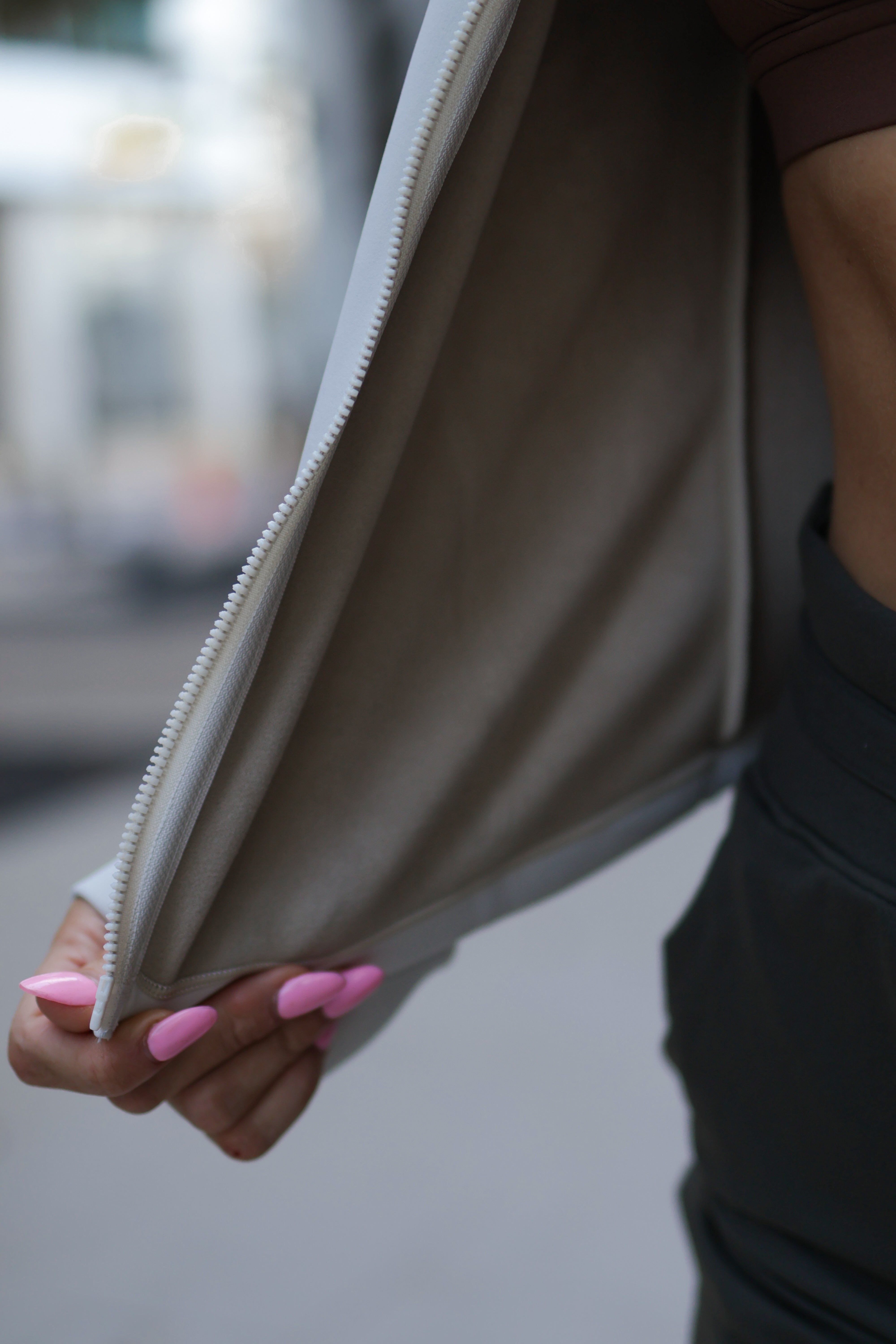 Luxe Fitted Jacket - Free Spirit Outlet Inc, Women's Athletic Wear, Fast Shipping