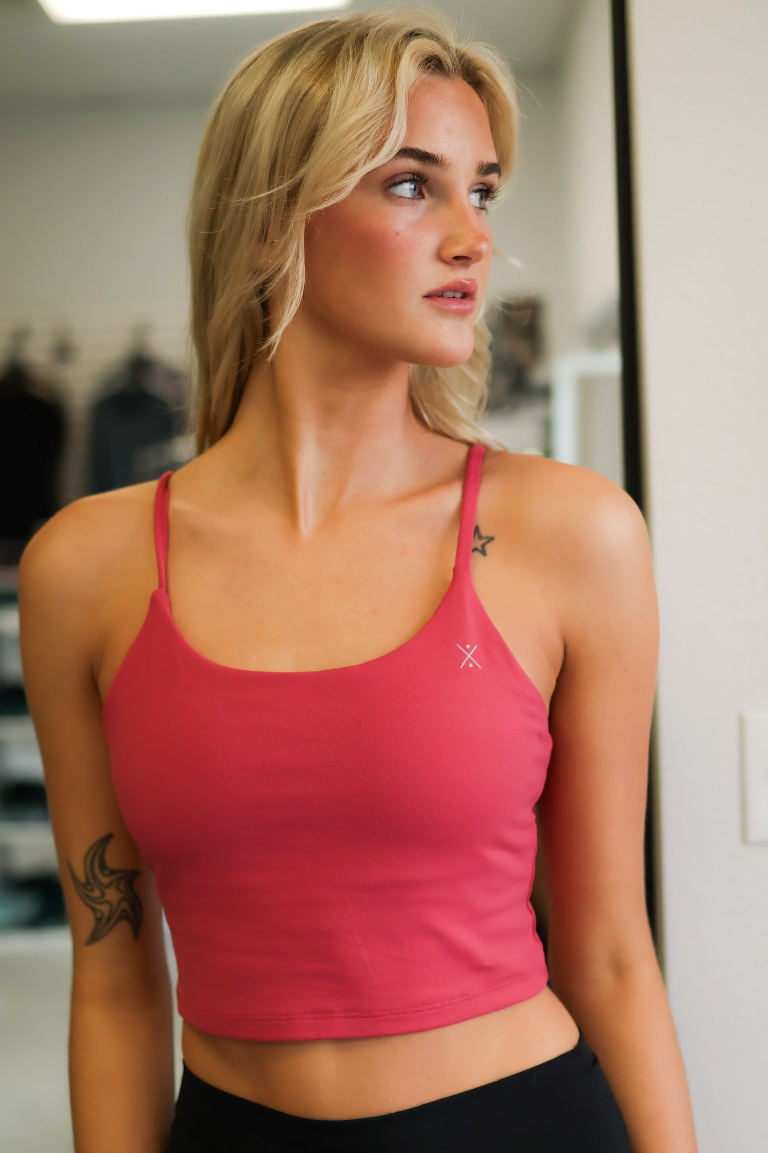 Built-in Crop - Free Spirit Outlet Inc, Women's Athletic Wear, Fast Shipping