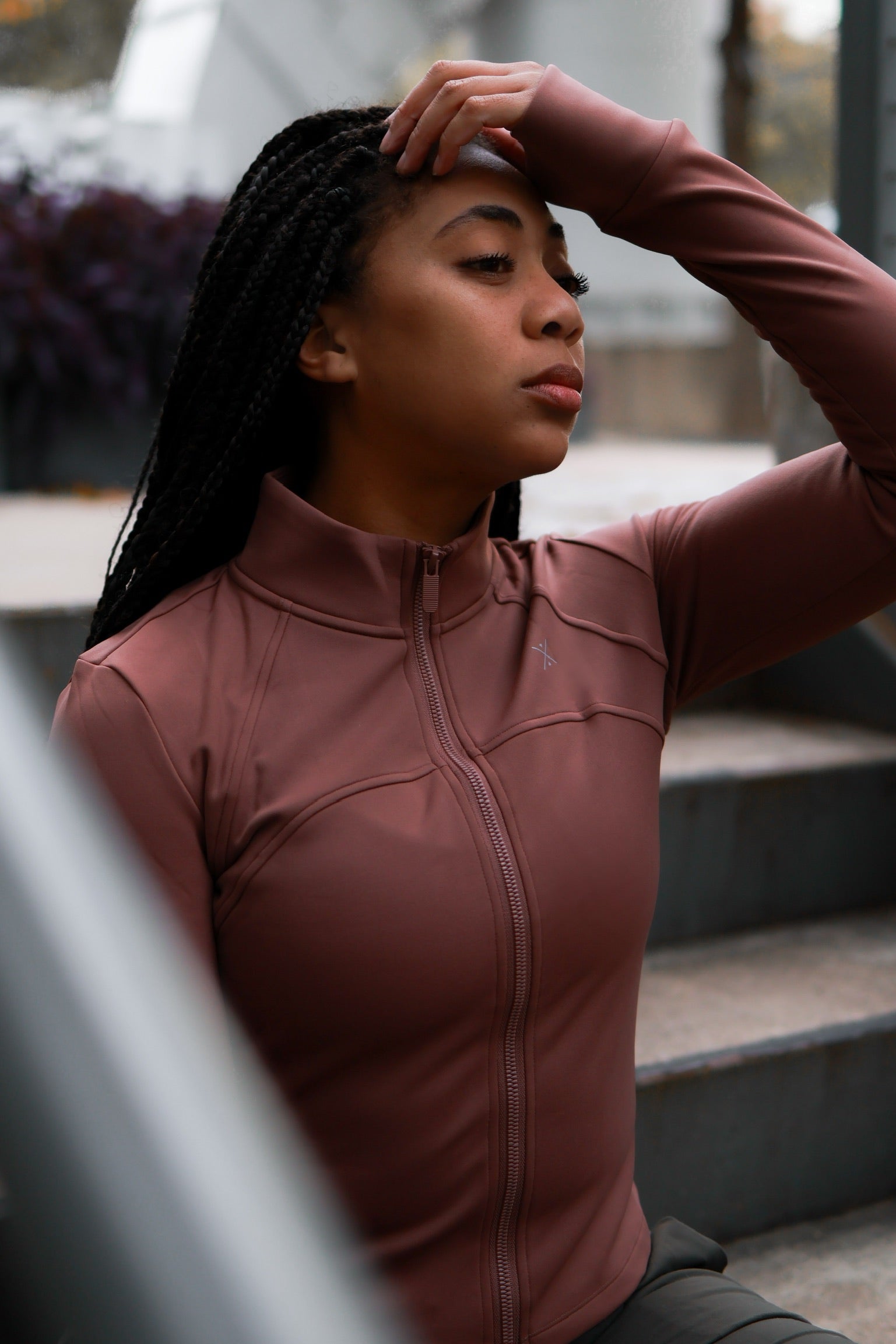 Luxe Fitted Jacket *New - Free Spirit Outlet Inc, Women's Athletic Wear, Fast Shipping