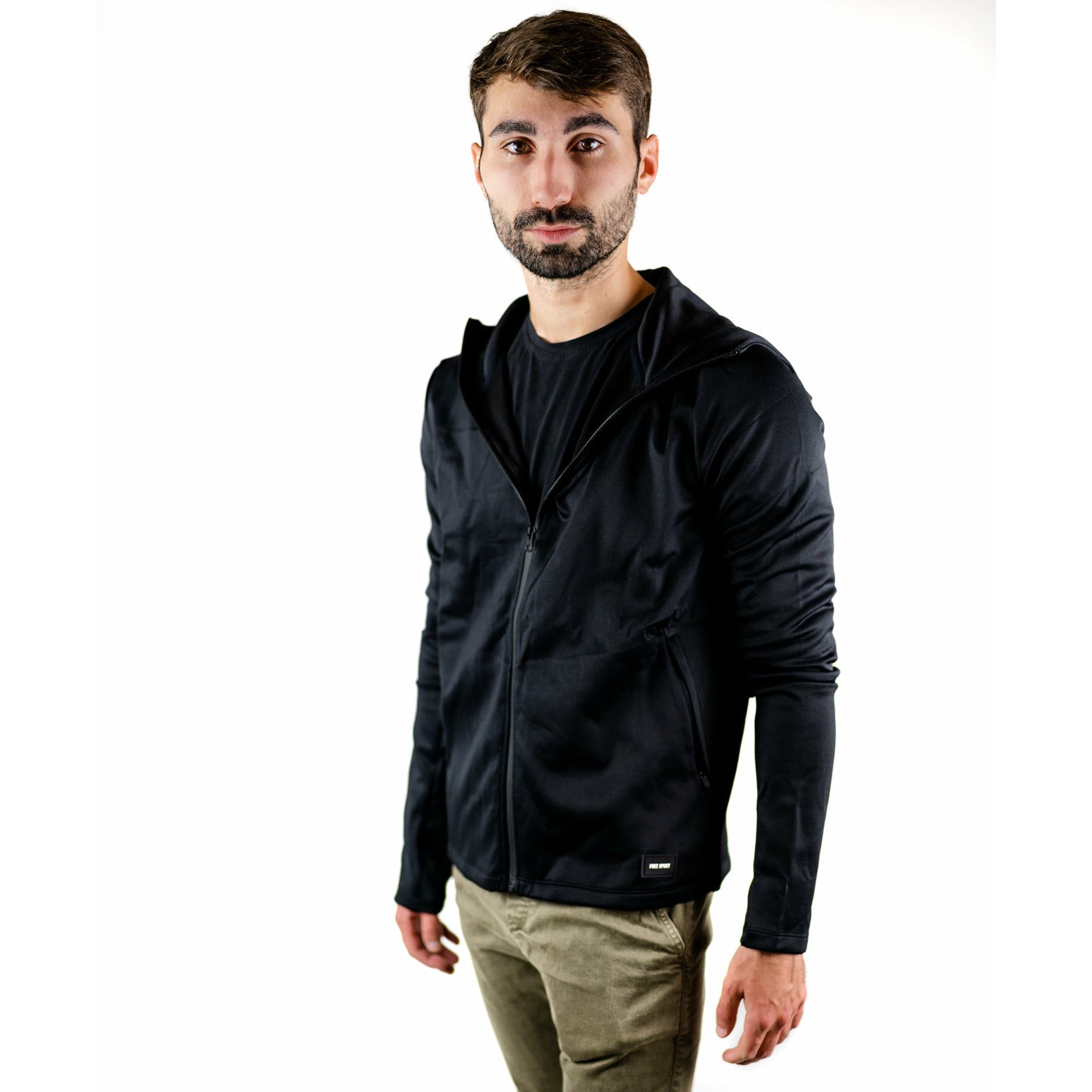 Hooded Tech Jacket - Free Spirit Outlet Inc, Women's Athletic Wear, Fitness Apparel