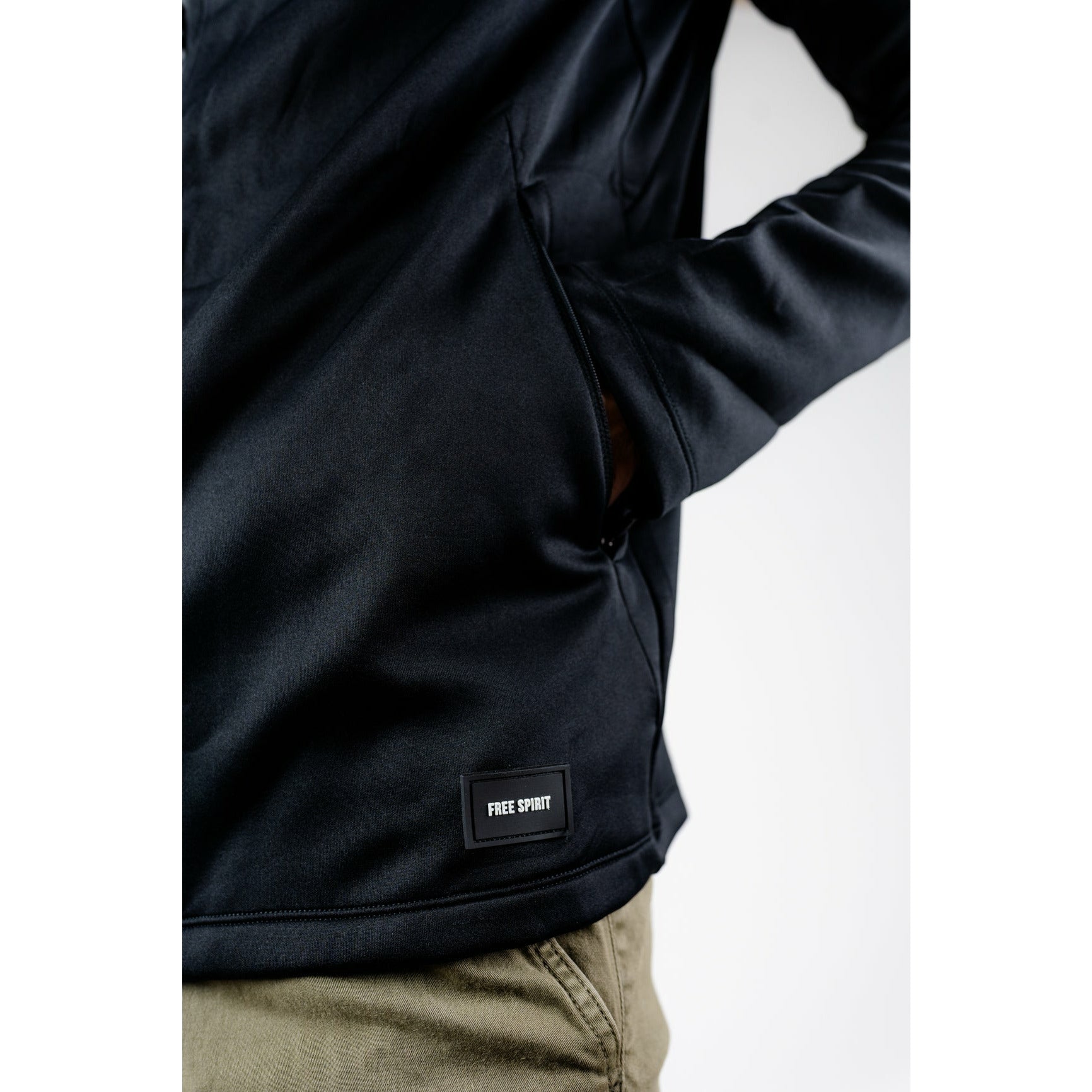 Hooded Tech Jacket - Free Spirit Outlet Inc, Women's Athletic Wear, Fitness Apparel