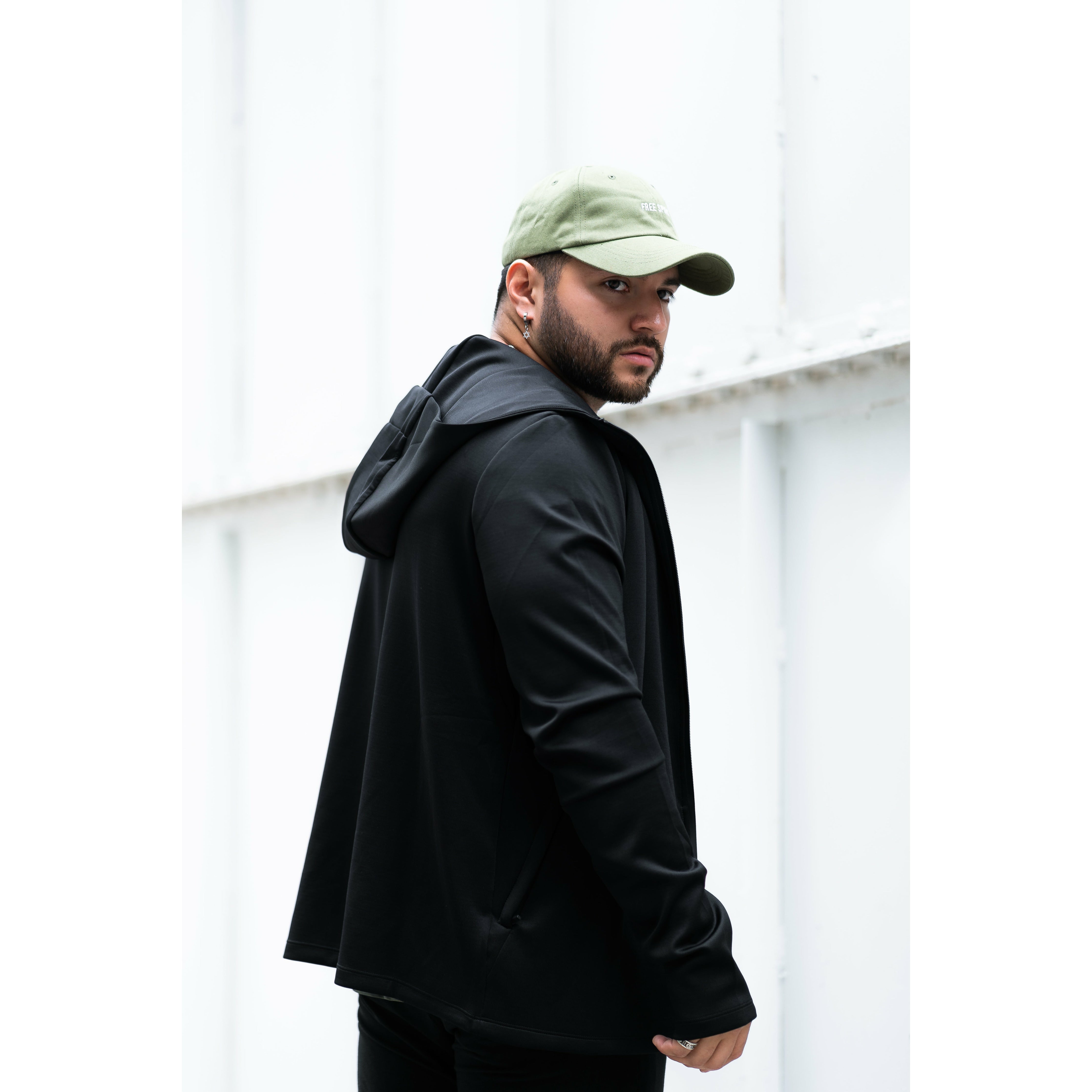 Hooded Tech Jacket - Free Spirit Outlet Inc, Women's Athletic Wear, Fitness Apparel