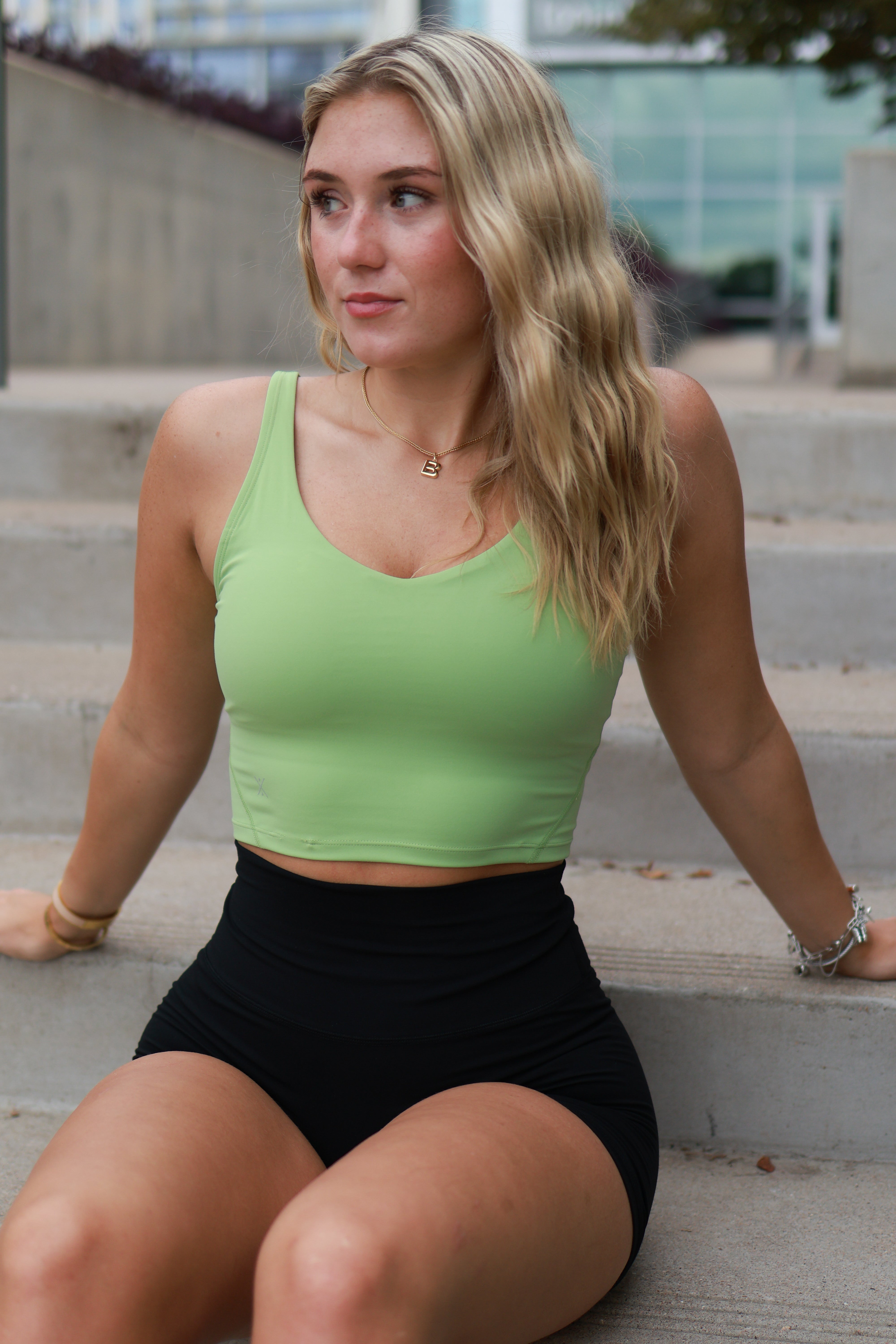 Finesse Built-in Crop *CLEARANCE - Free Spirit Outlet Inc, Women's Athletic Wear, Fast Shipping