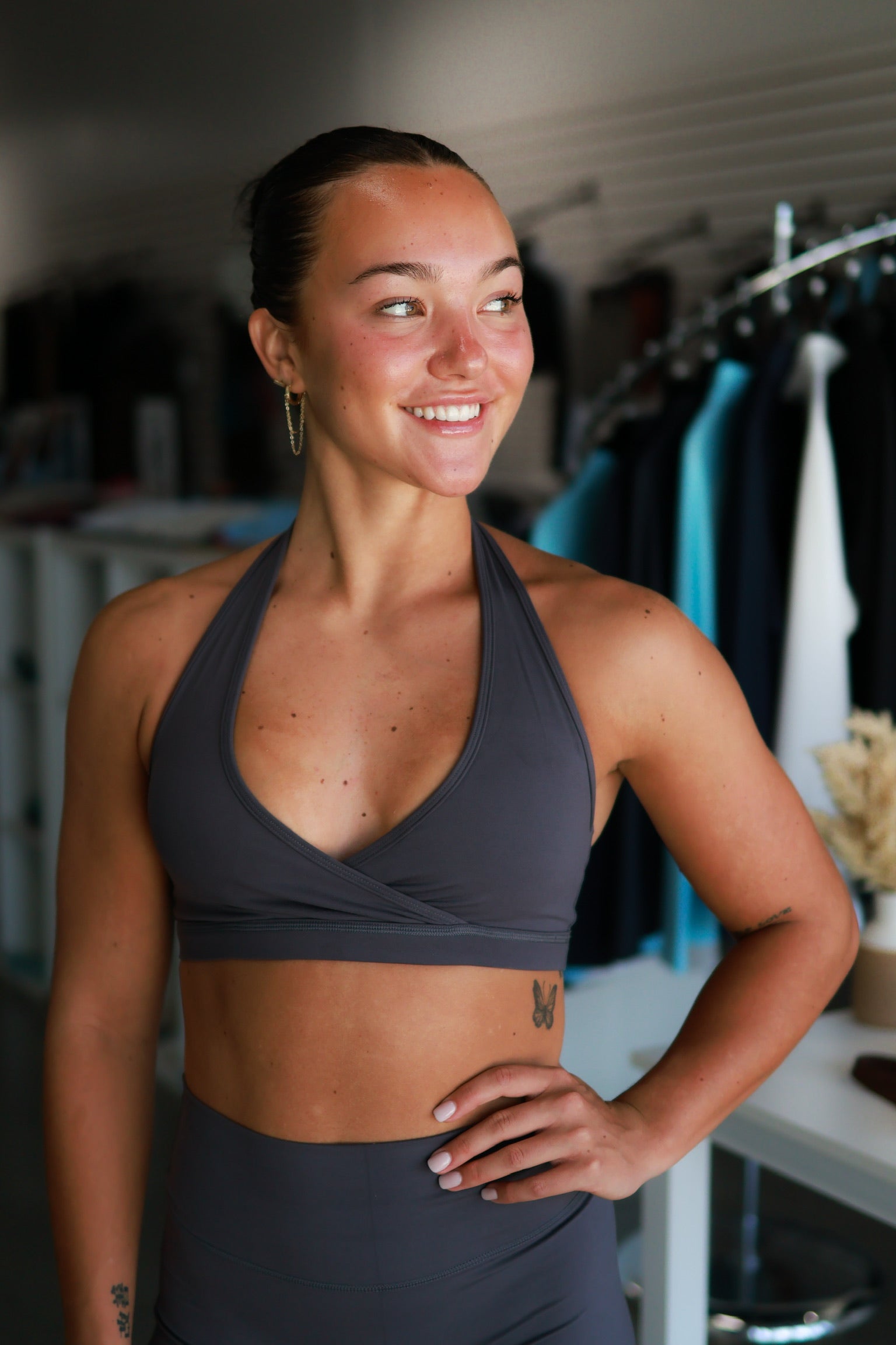 Halo Halter Bra - Free Spirit Outlet Inc, Women's Athletic Wear, Fast Shipping