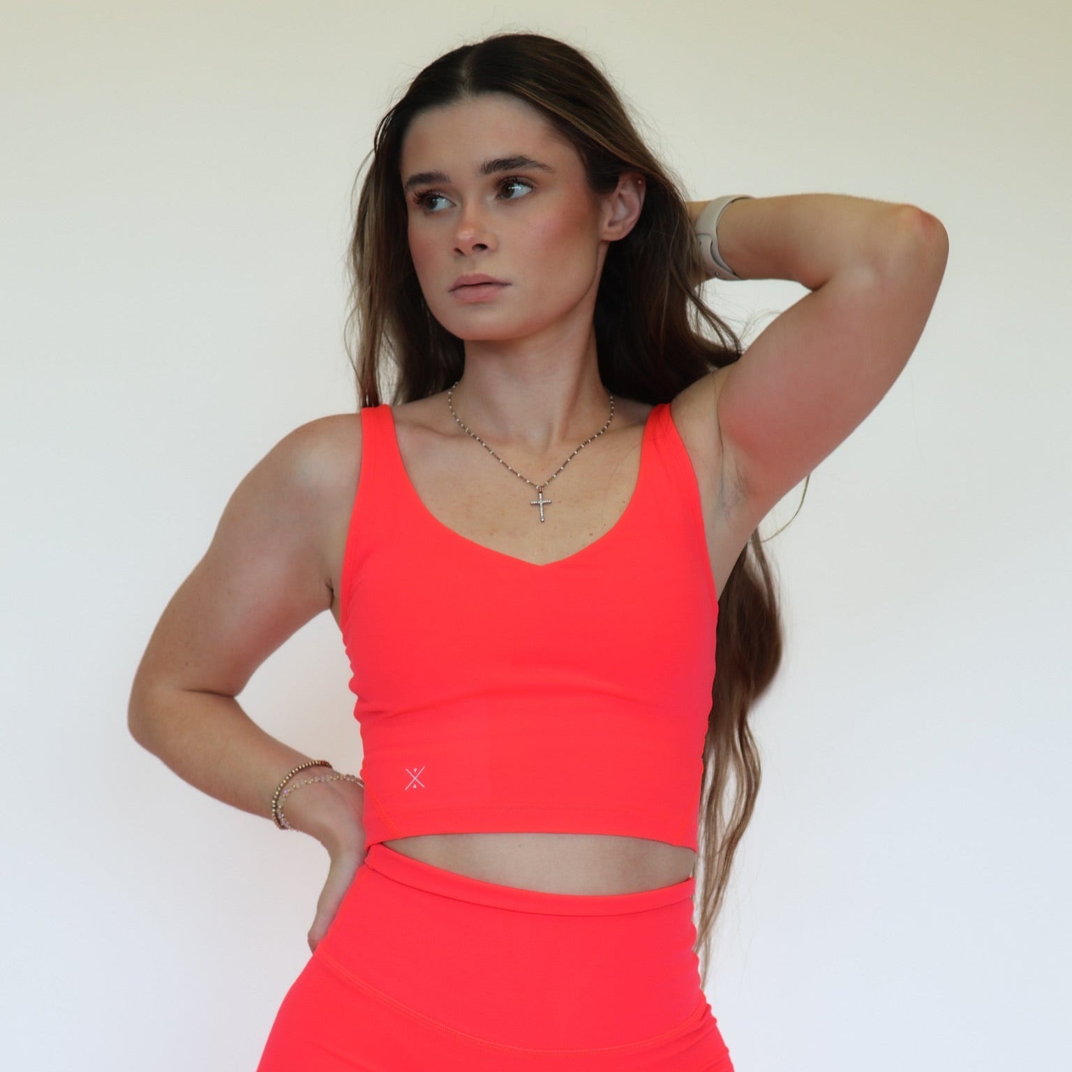 Finesse Built-in Crop - Free Spirit Outlet Inc, Women's Athletic Wear, Fast Shipping